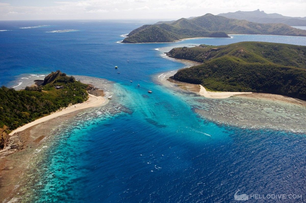 斐济共和国-斐济曼塔雷岛潜水度假村(Fiji Mantaray Island Resort)潜水