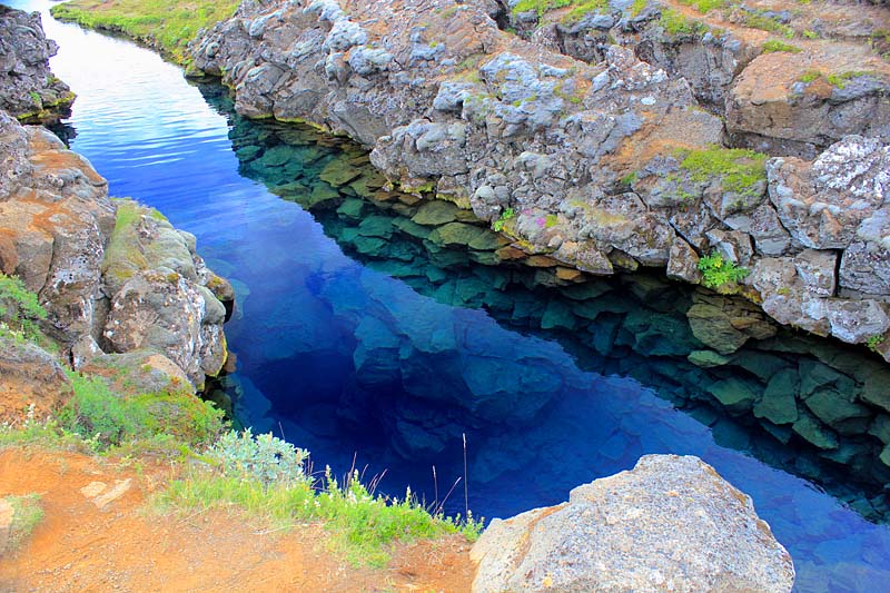 冰岛丝浮拉大裂缝——图片的描述